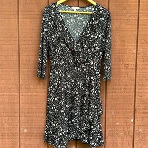 GILLI Faux Wrap Dress